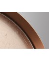 MALMO- ESPEJO ORO ROSA 165X90